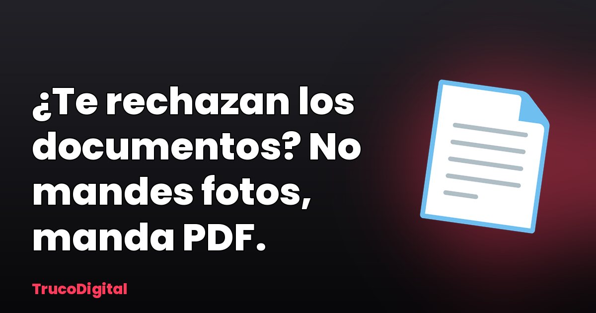 Cómo escanear documentos con el móvil: PDF perfecto sin escáner